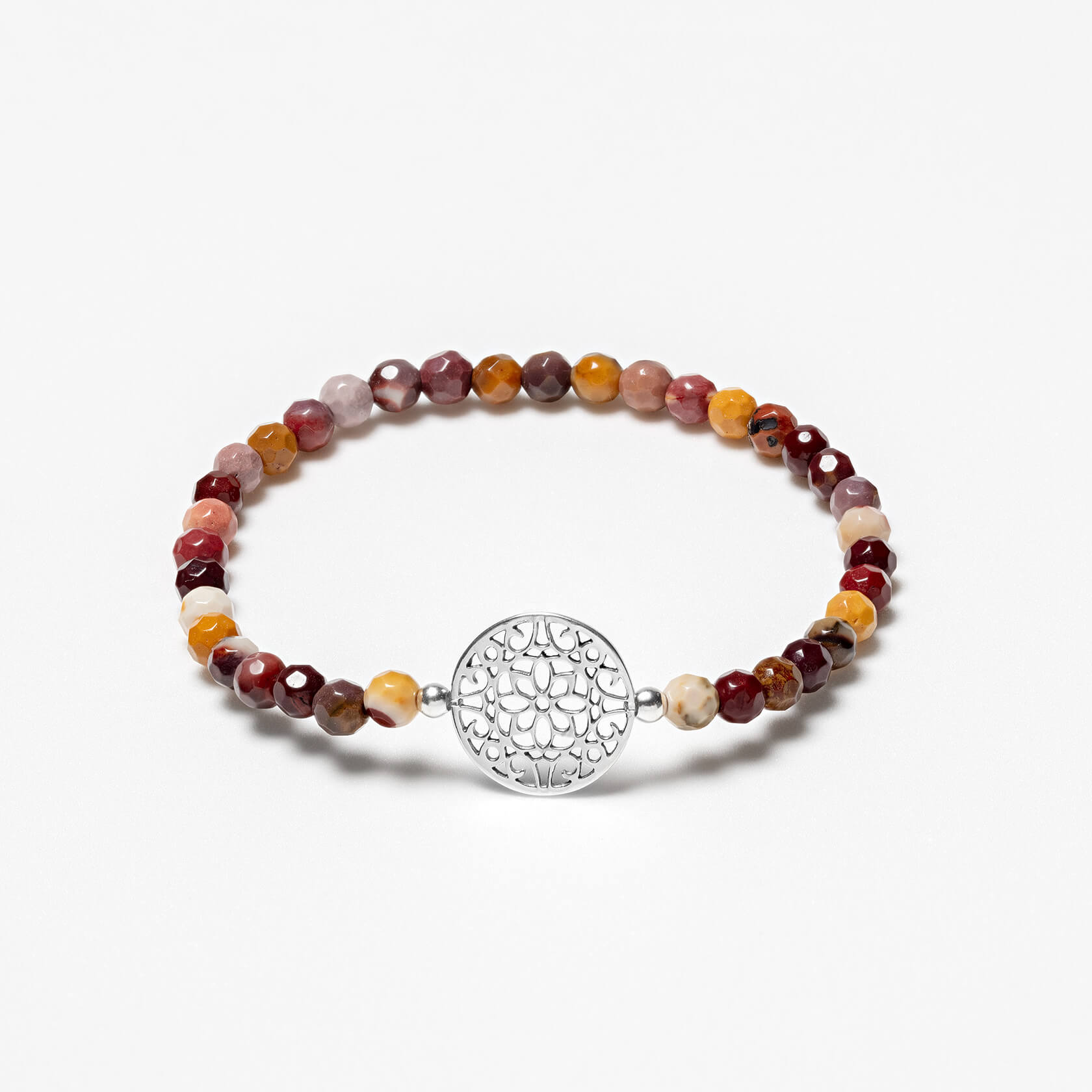 pulsera jaspe citrino mandala