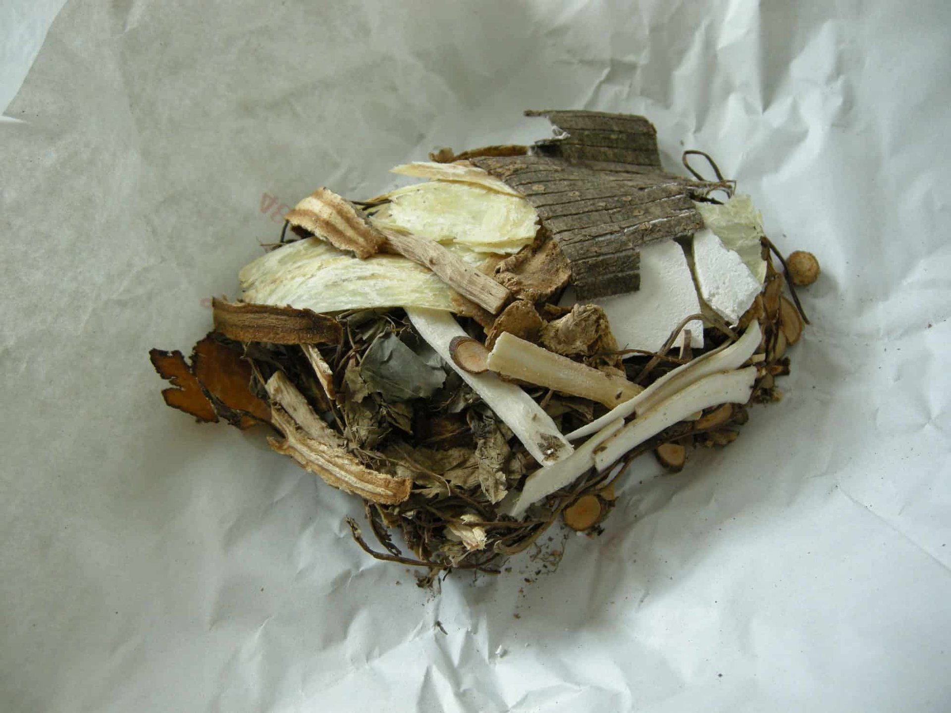 Chinese herbs package