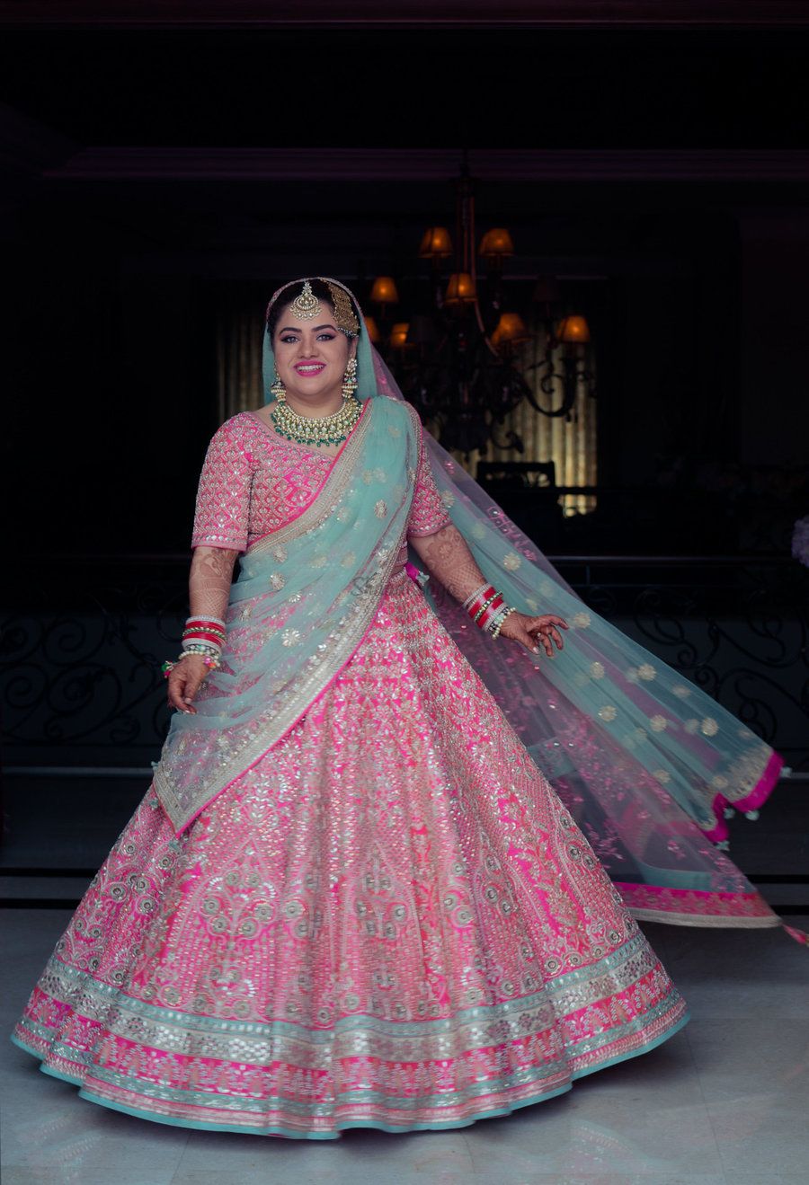 Chubby Body Type Plus Size Indian Wedding Dresses myMandap