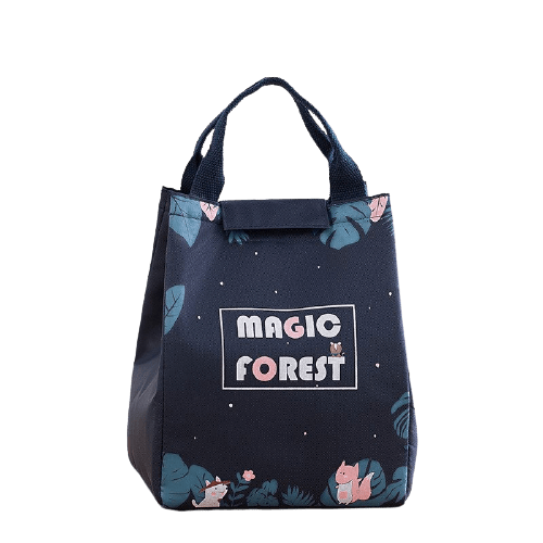 IcySatchel™ Lunch Bag Bleu Forest