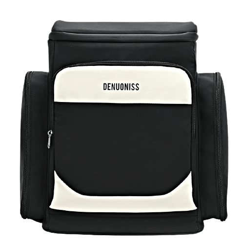 FrostyHaul™ Sac à Dos Glacière Noir et Blanc