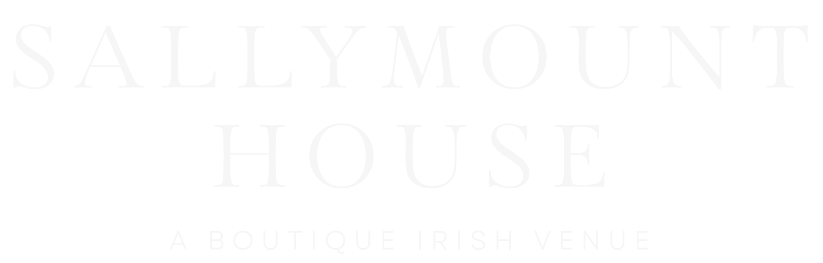 Sallymount House | Wedding & Event Venue in Castleconnell