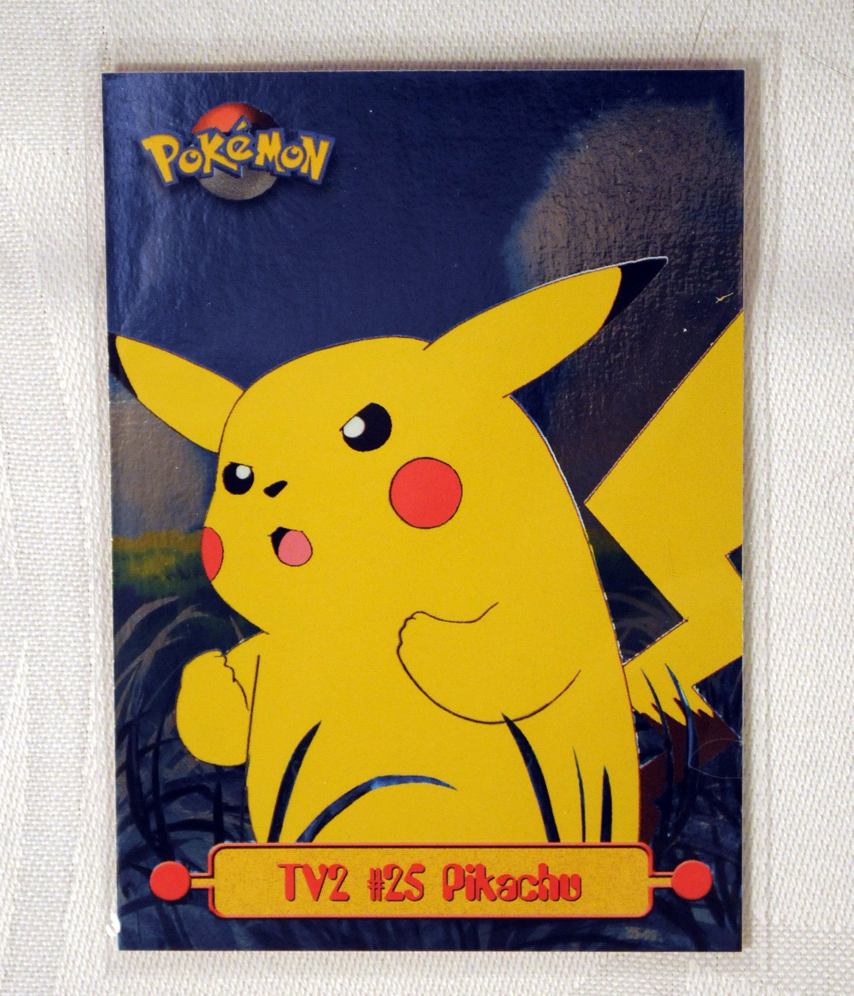 TV2 Pikachu blue foil