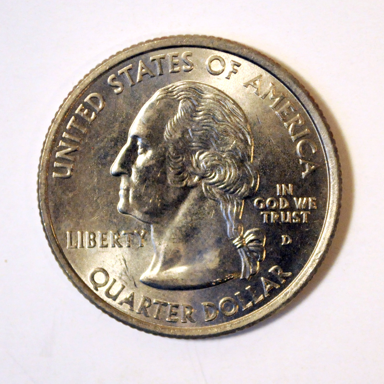 2001 New York Color State Quarter