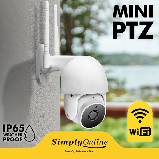 Mini WiFi PTZ - Simply Online Australia