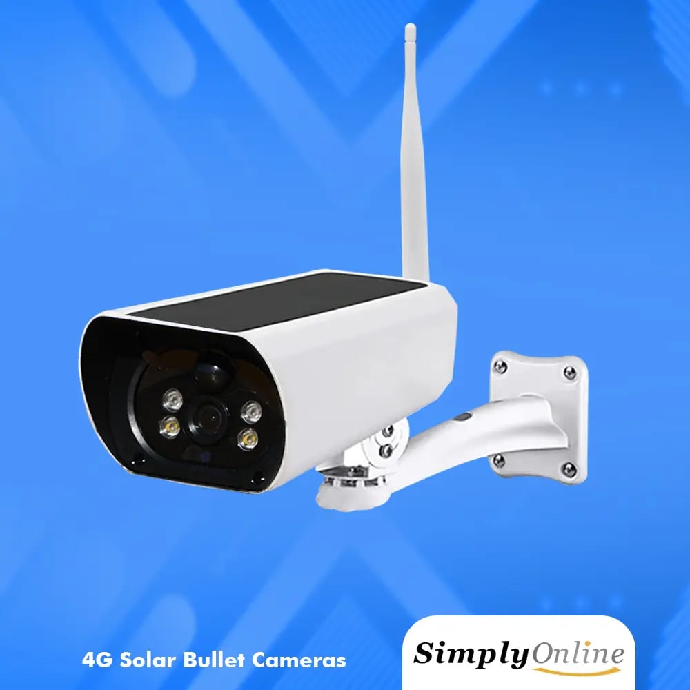 4G Solar Bullet Cameras product 4 - Simply Online Australia