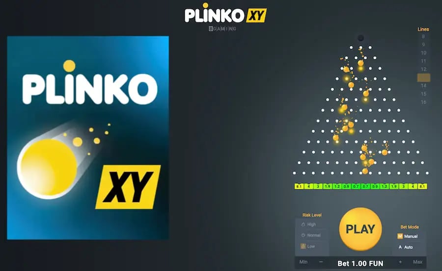 Plinko XY di BGaming