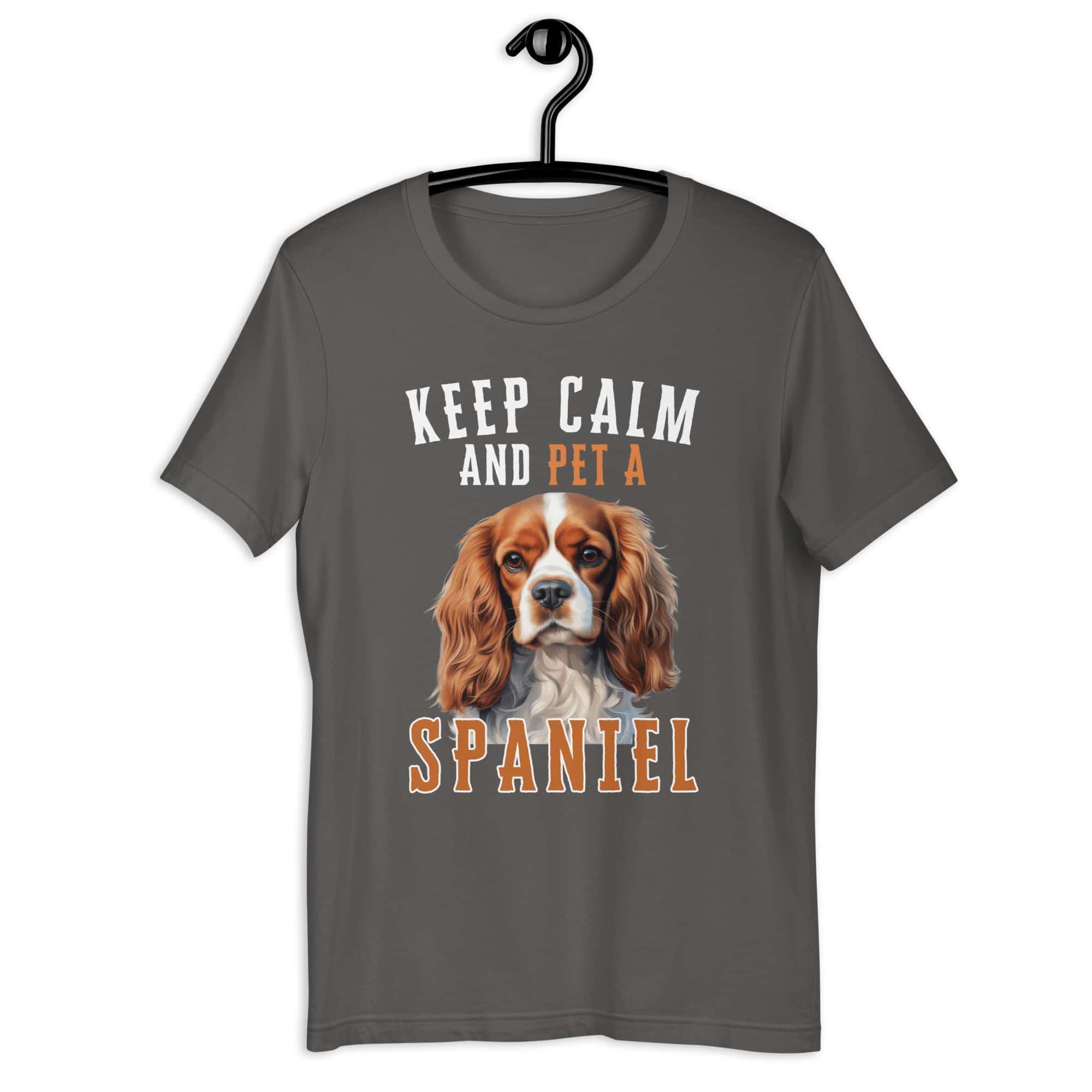 Keep Calm and Pet A Cavalier King Charles Spaniel Unisex T-Shirt