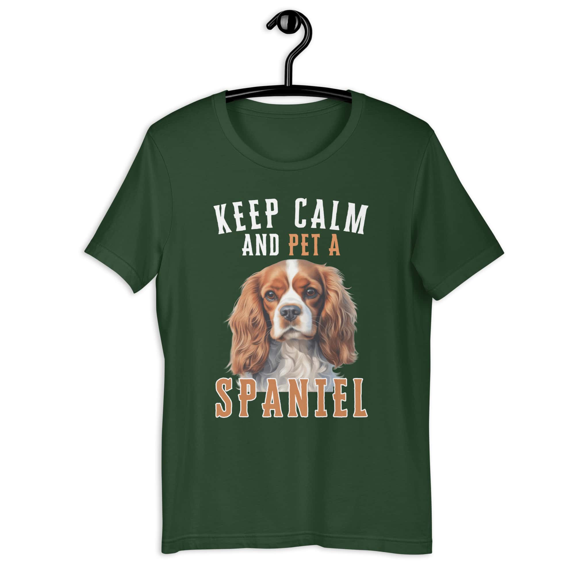 Keep Calm and Pet A Cavalier King Charles Spaniel Unisex T-Shirt