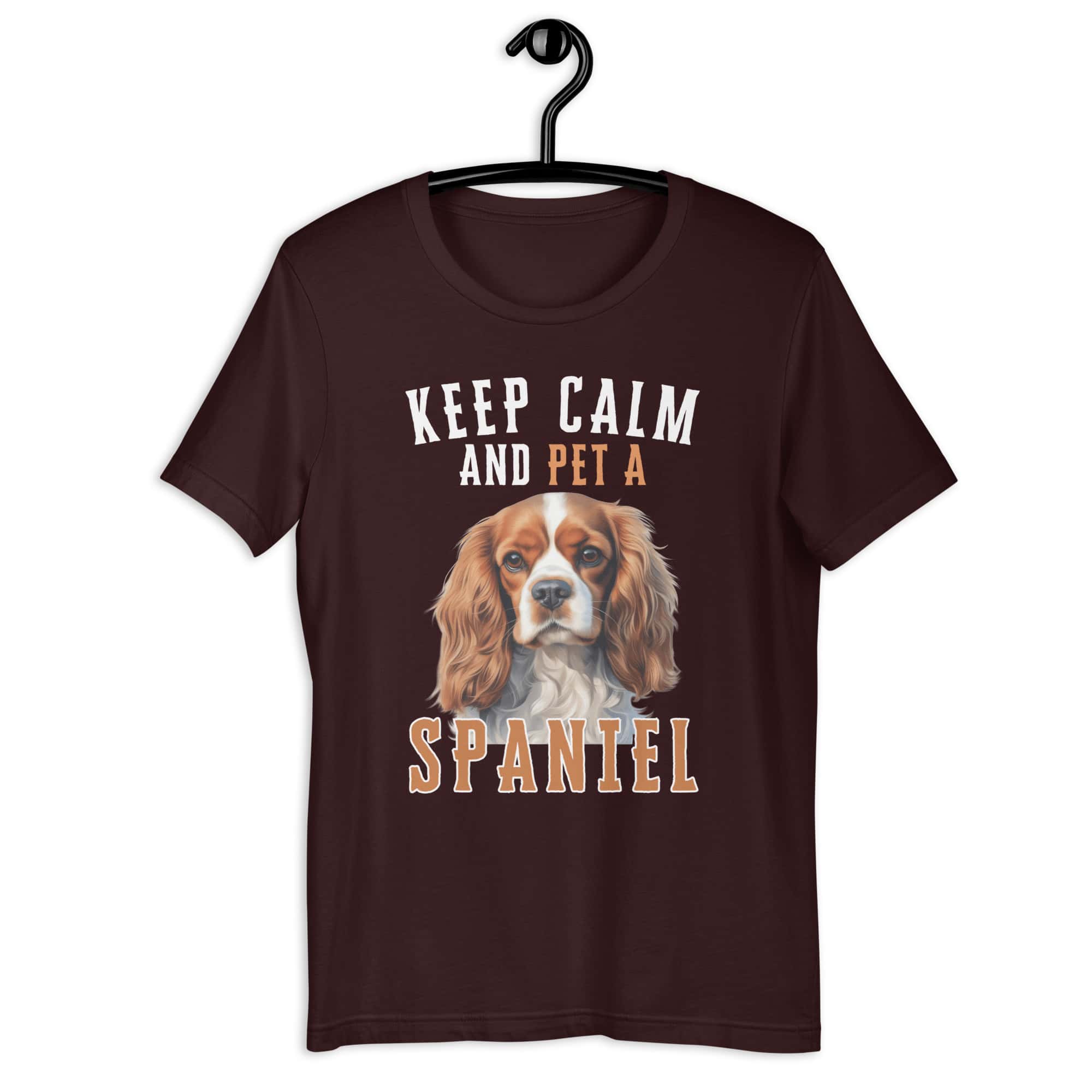 Keep Calm and Pet A Cavalier King Charles Spaniel Unisex T-Shirt