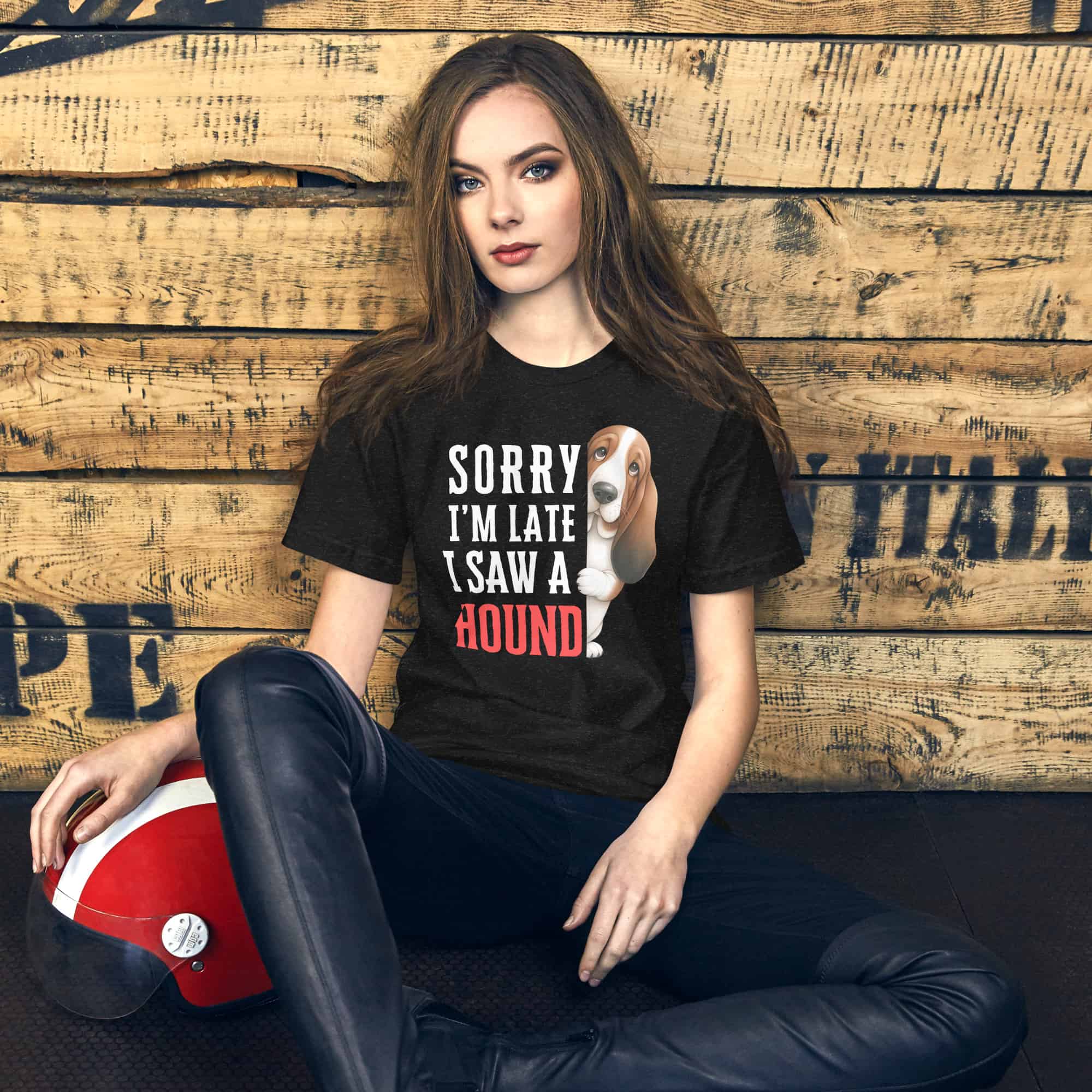 Sorry I’m Late I Saw A Hound Unisex T-Shirt