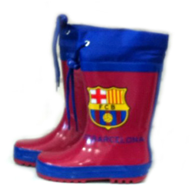 Bota lluvia F C Barcelona