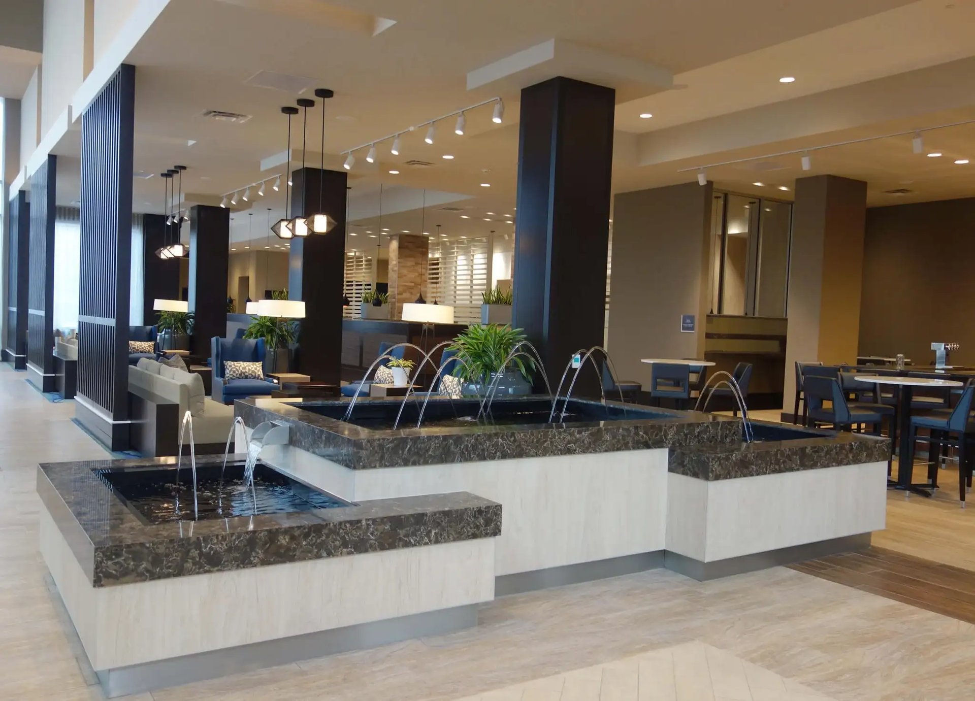 HILTON –EMBASSY SUITES–MWT WATER FEATURE –ES–COLLEGE STATION