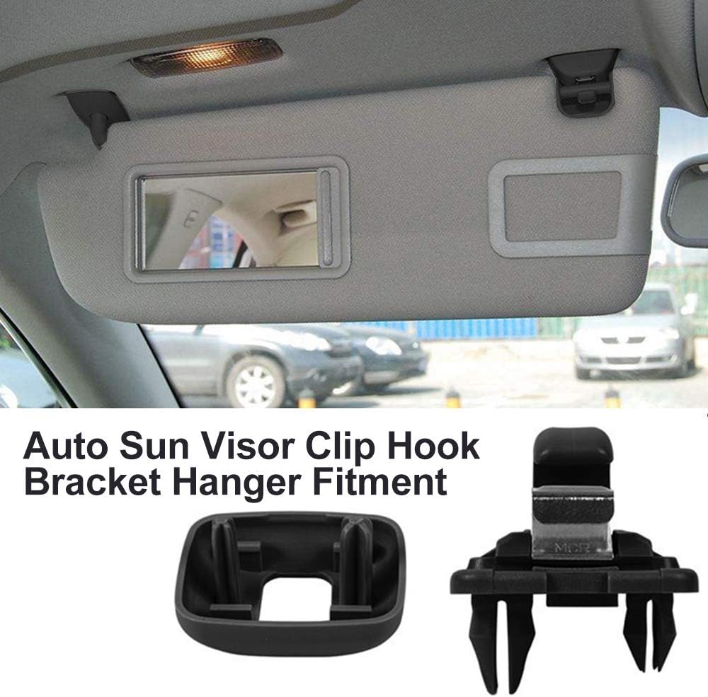 tickas clip de pare soleil, support de crochet de clip de pare soleil automatique de remplacement pour audi a1 a3 a4 a5 q3 q5 (8e0 857562) a7 b6 b7 b8 s4 s5