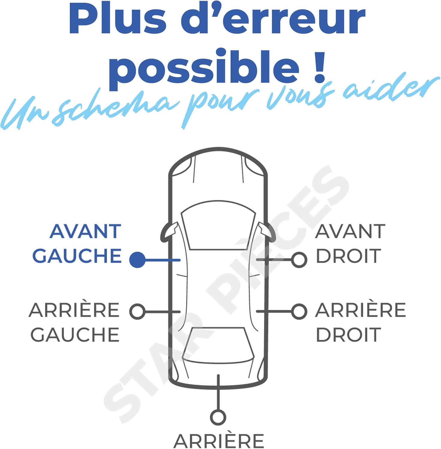 starkit performance serrure de porte compatible pour audi a4, a5, q3, q5, q7, tt, porsche cayenne et touareg (2005 2018) centralisation de porte avant gauche (côté conducteur)