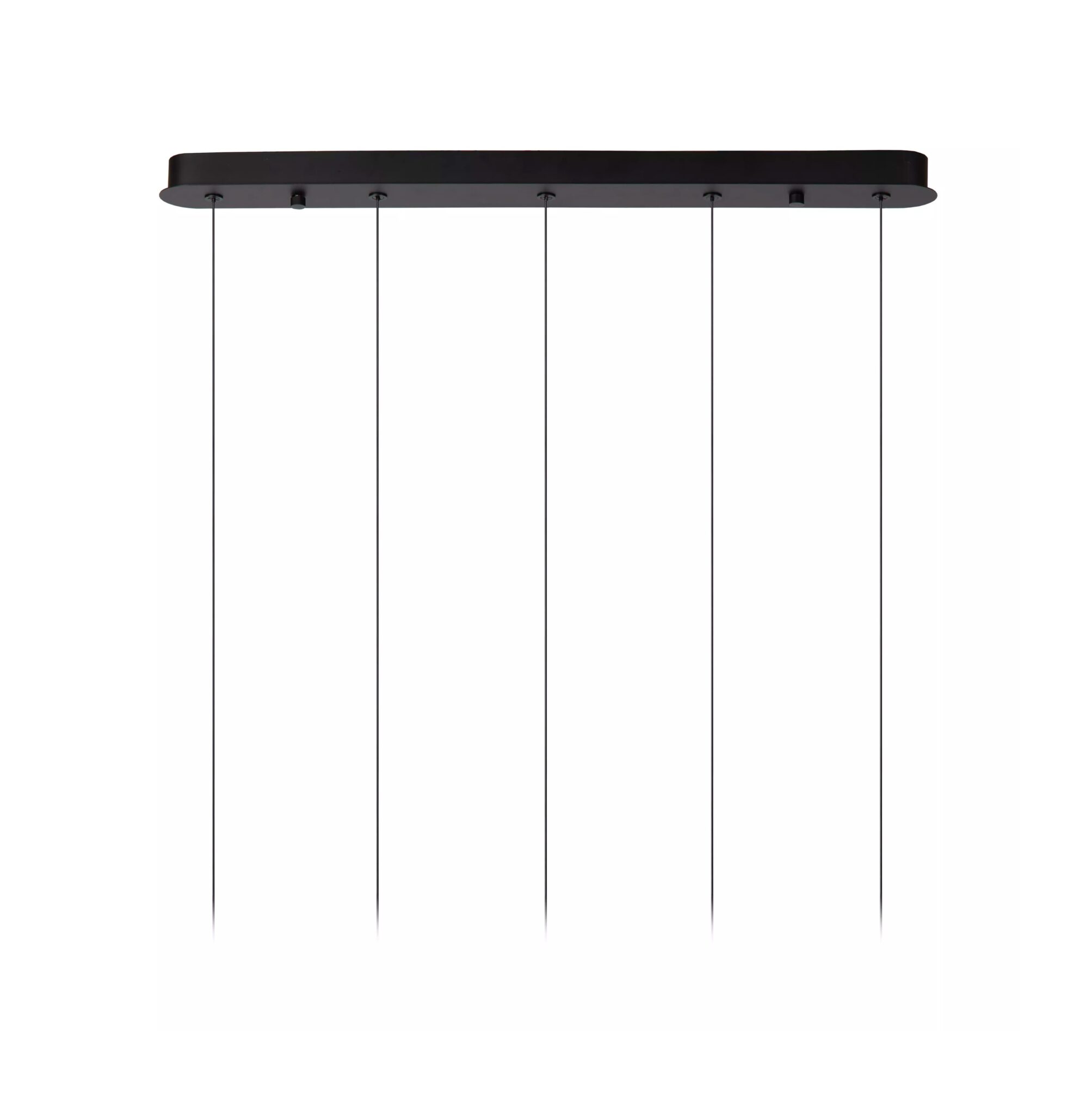 Achetez la suspension Lucide Kligande 5x8w - Noir, 84cm dès maintenant