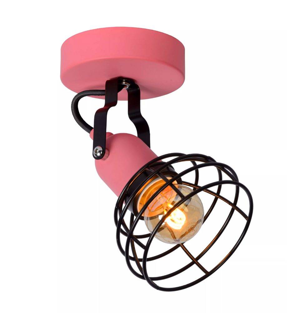 Luminaire Chic Pola 1xE27 Rose