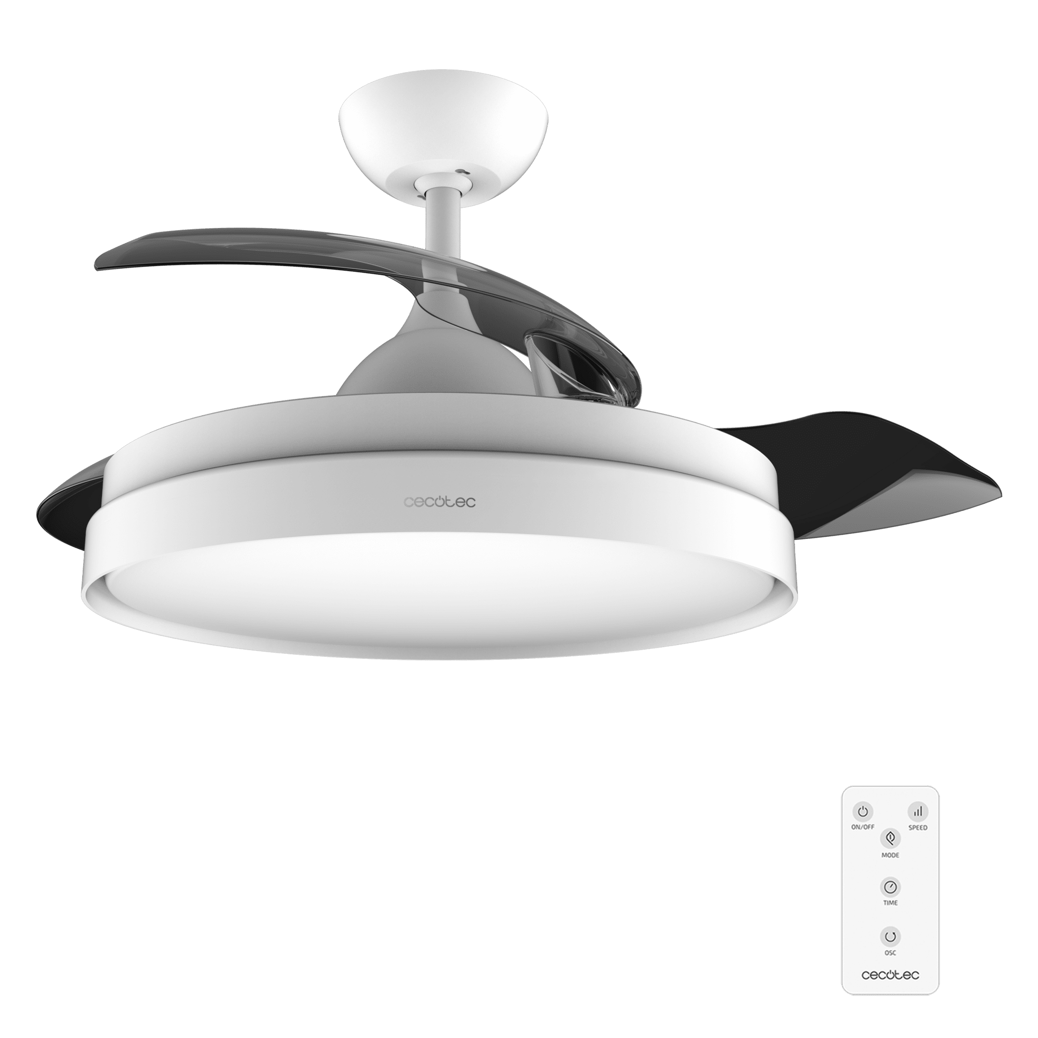 Ventilo Cecotec 3P rétractables Aero4280 40w CCT,blanc