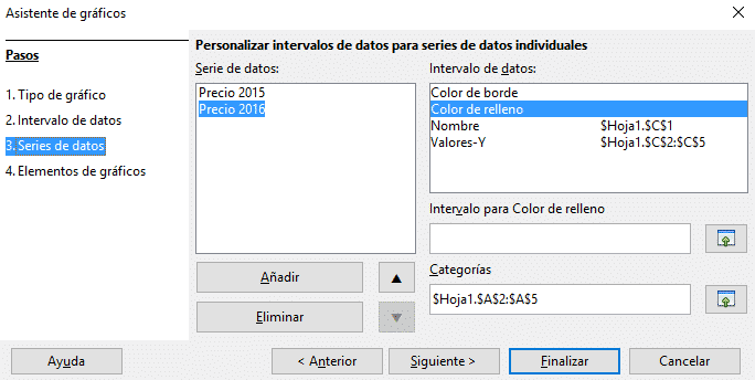 Insertar gráfico Libre Office Calc paso 3