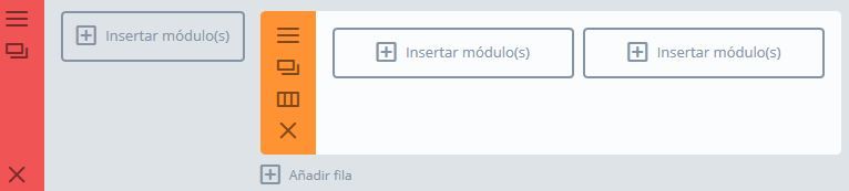 Ejemplo de seccion especial Divi builder