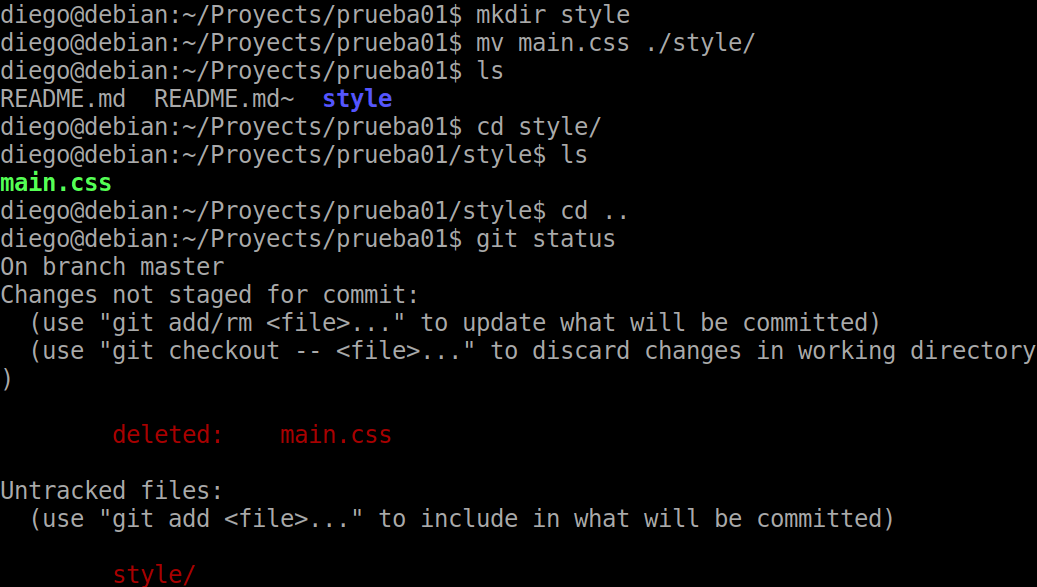 22 mover archivos en git