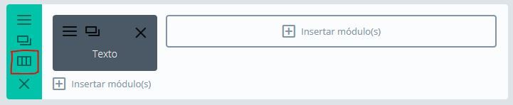 ejemplo de columnas un cuarto tres cuartos en divi builder2