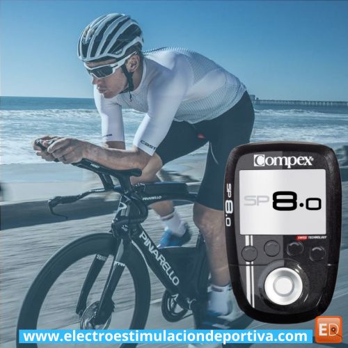 electroestimulador compex Sp8.0 sin cables