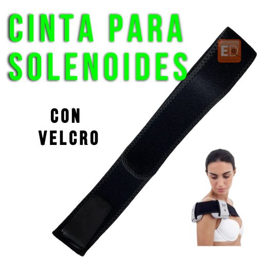 Bandas con velcro para sujetar solenoides