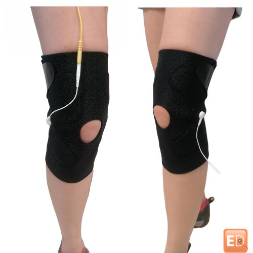 Rodillera conductiva electroestimulacion