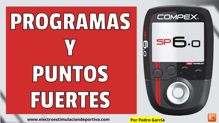 Compex 6.0: Programas