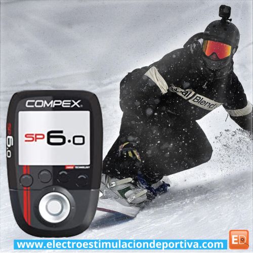 electroestimulador compex Sp6.0 sin cables