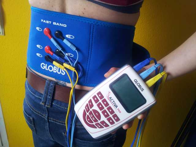 faja abdominal y lumbar globus fast band