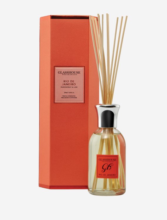 Rio de Janeiro Glasshouse Diffuser Floret Boutique