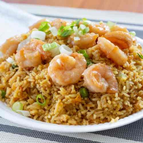 Shrimp Szechuan Fried Rice