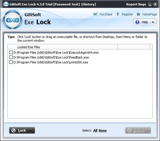 gilisoft-exe-lock