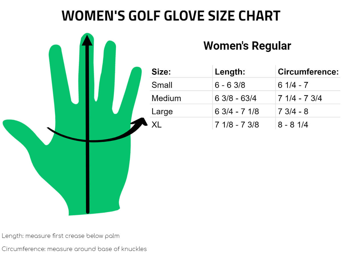 Junior glove size chart online