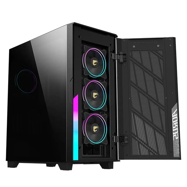 Gabinete Aorus C500 Glass Mid Tower 10