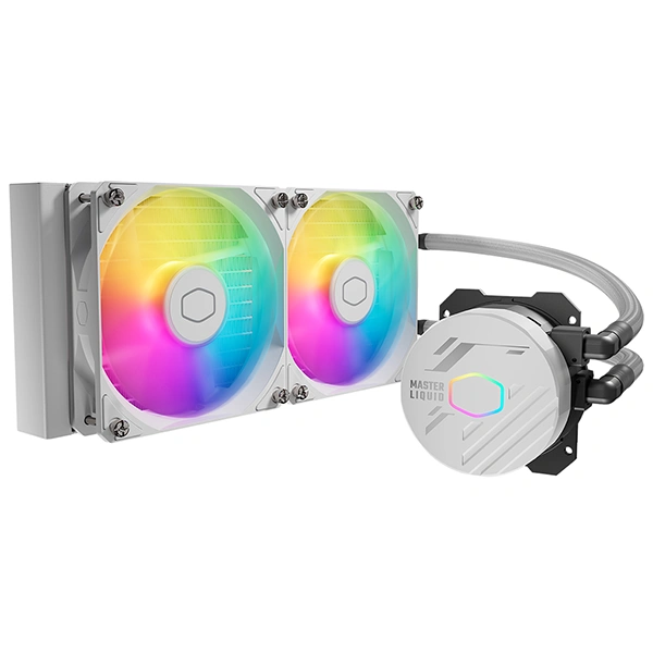 Water Cooling Cooler Master MasterLiquid 240L Core White 1