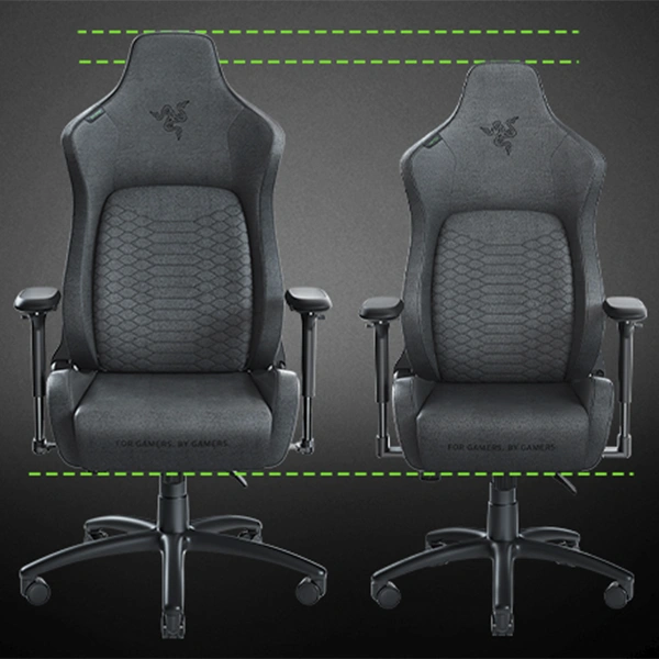 Silla Razer Iskur Fabric Dark Grey XL 2