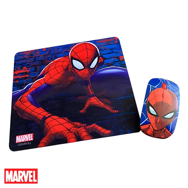 Marvel spiderman mousepad + mouse