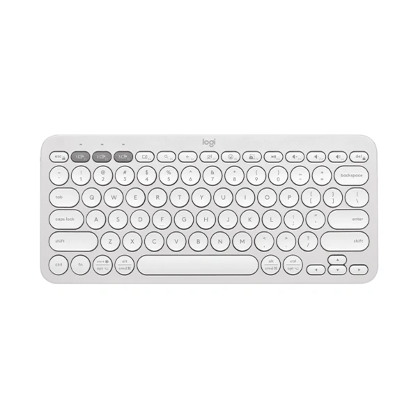 Teclado Logitech Pebble Keys 2 K380s White Wireless 1