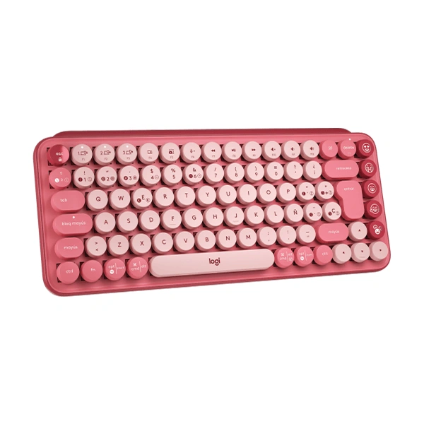 Teclado Mecanico Logitech POP Keys Heartbreaker Wireless 3