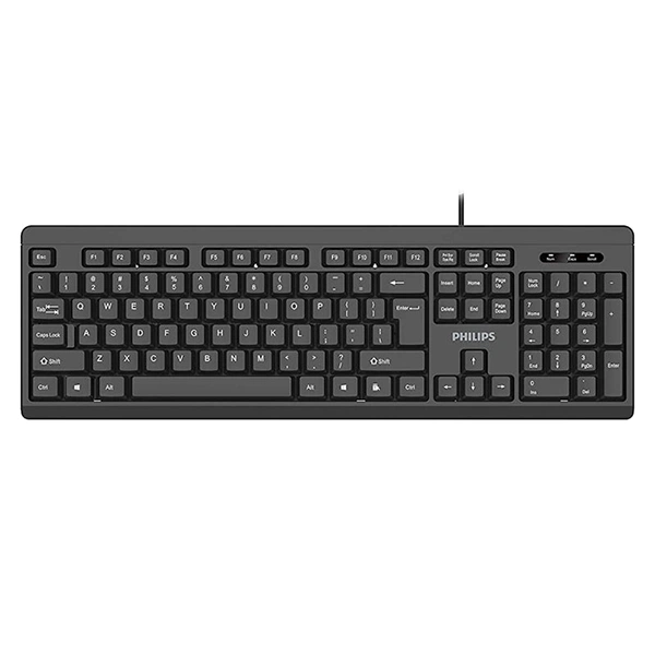 Teclado Philips K224 Black