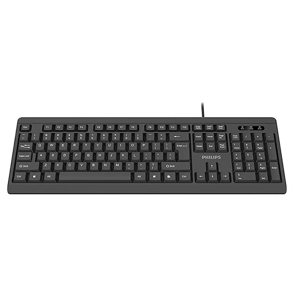 Teclado Philips K224 Black En 3