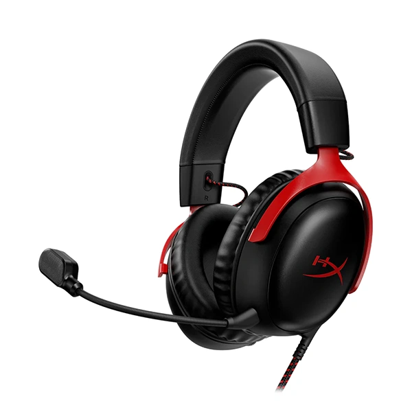 Audífono HyperX Cloud III Black Red