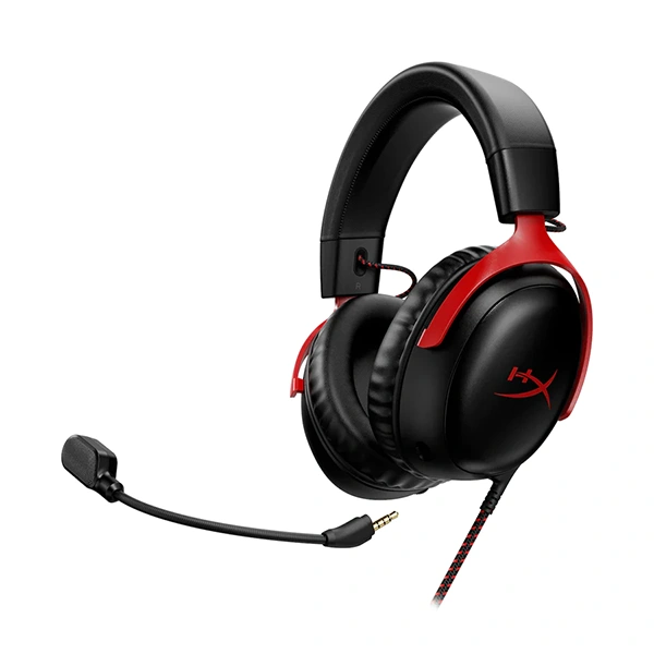 Audifono HyperX Cloud III Black Red 4