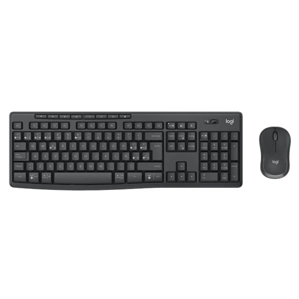 Combo Logitech MK370 Graphite Teclado (Es) + Mouse Wireless