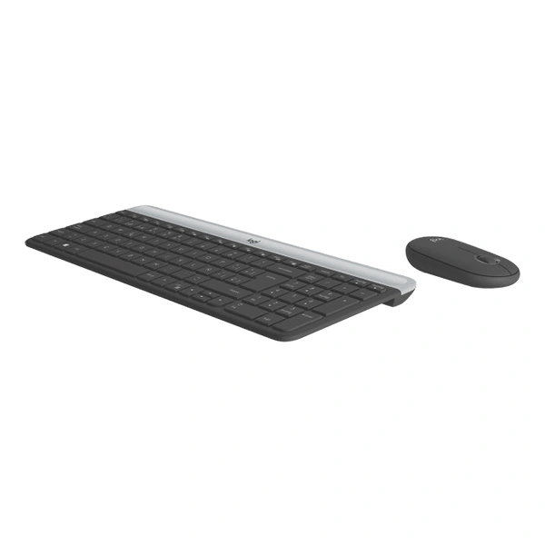 Combo Logitech MK470 Graphite Teclado Es Mouse Wireless 2