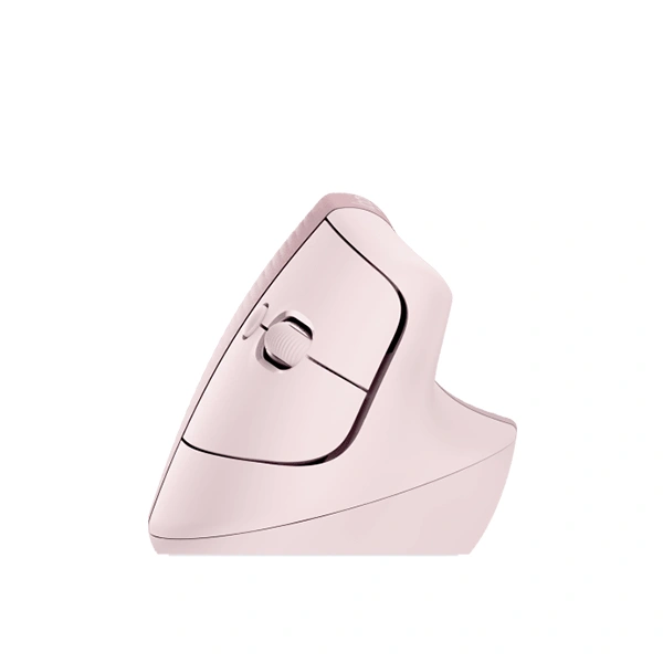 Mouse Ergonomico Logitech Lift Vertical Pink Wireless 3