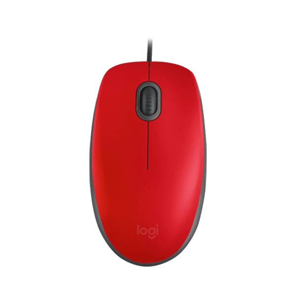 Mouse Logitech M110 Silent Red